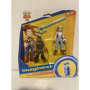 Imaginext Combat Carl &  Bo Peep Disney Toy Story Figures